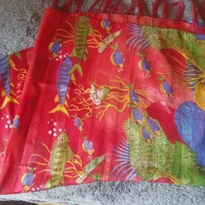 NWOT Vintage tropical sarong